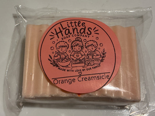 Orange Creamsicle Donkey Milk Soap